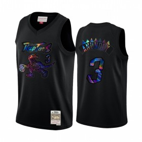 Toronto Raptors OG Anunoby 3 Iridescent HWC Collection Miesten Pelipaidat Swingman
